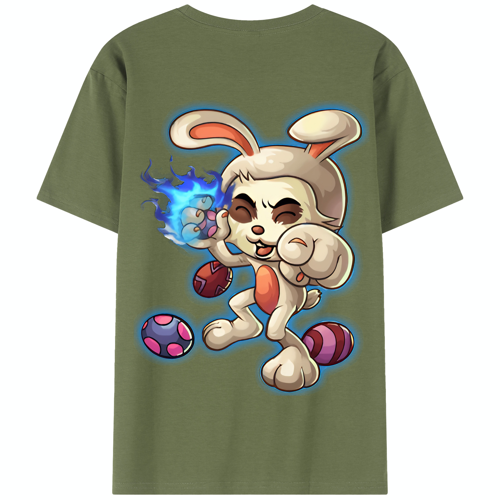 リーグ・オブ・レジェンド League of Legends LOL 綿100％半袖Tシャツ（背面プリント）